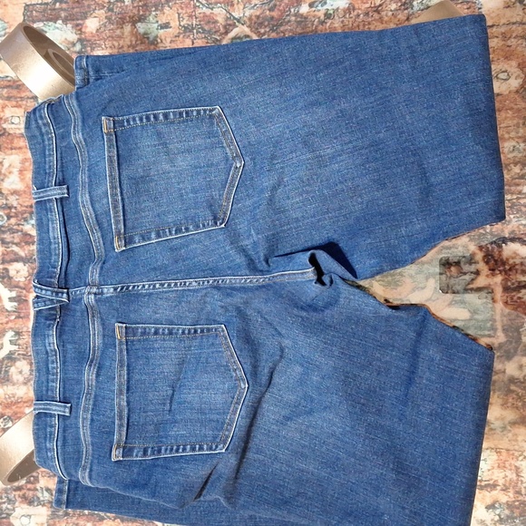 Duluth Trading Co. Sz 14 Straight Leg Dark Blue Excellent Condition - Picture 3 of 3